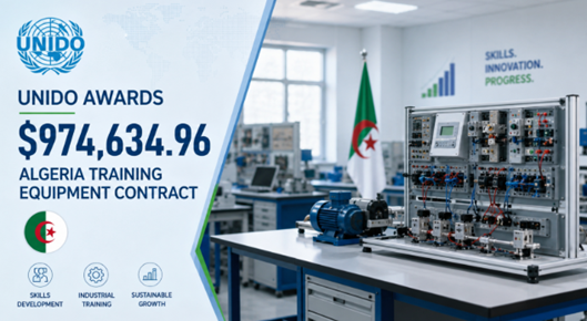 UNIDO Awards $974,634.96 Algeria Training Equipment Contract